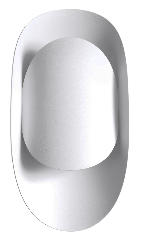 SELSEY Kinkiet ścienny Minave 30x13 cm stalowy biały