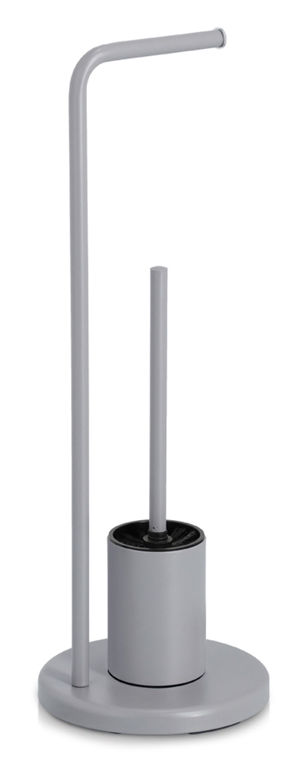 SELSEY Stojak do WC ze szczotką Poells szary