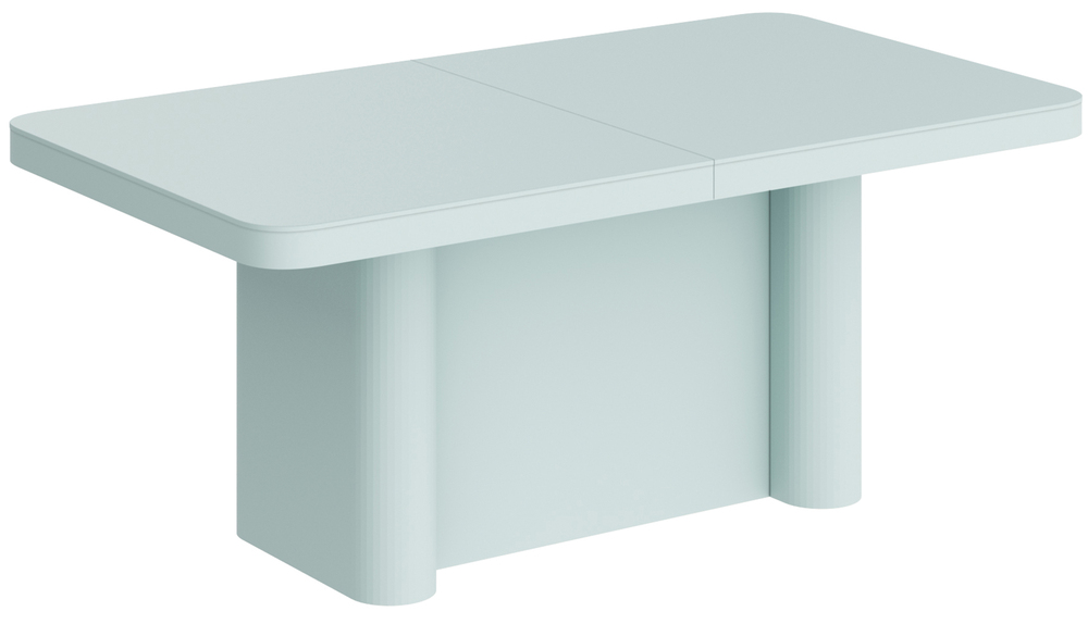 SELSEY Stół rozkładany Dictivve 160-412x100 cm miętowy mat