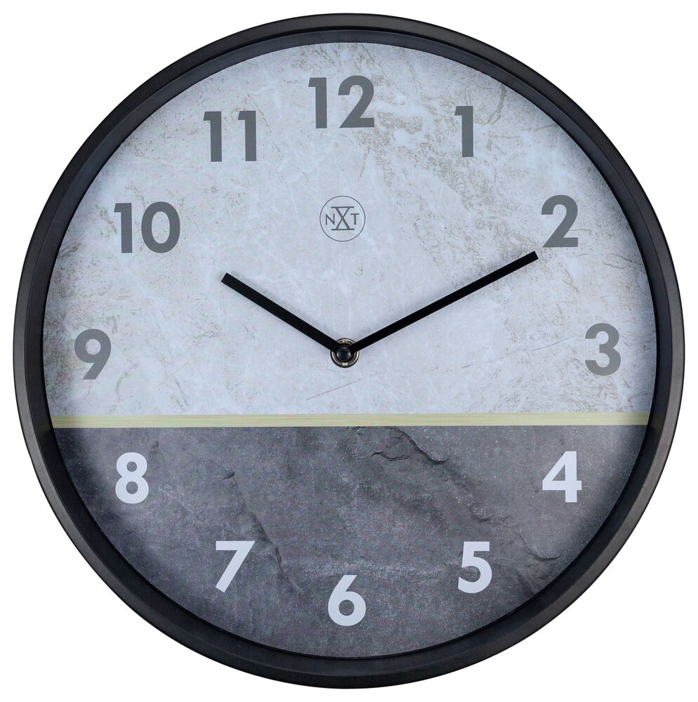 SELSEY Zegar ścienny Horizon 30 cm szary