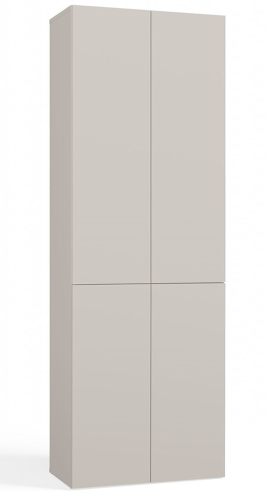 SELSEY Słupek łazienkowy Nel z koszem na pranie 60 cm kaszmir