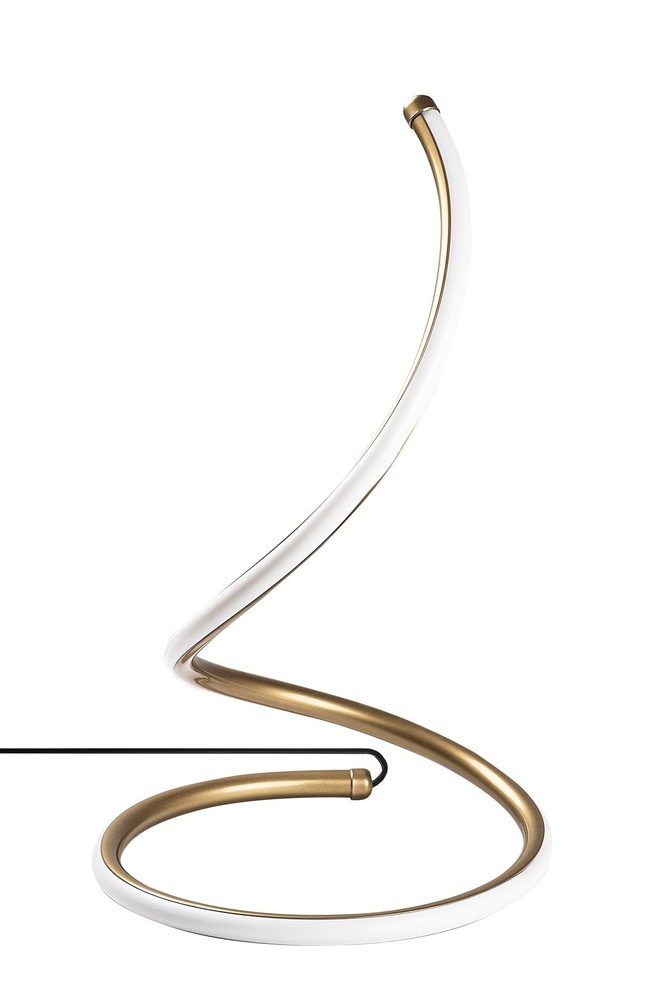 SELSEY Lampka na biurko Scalish złota