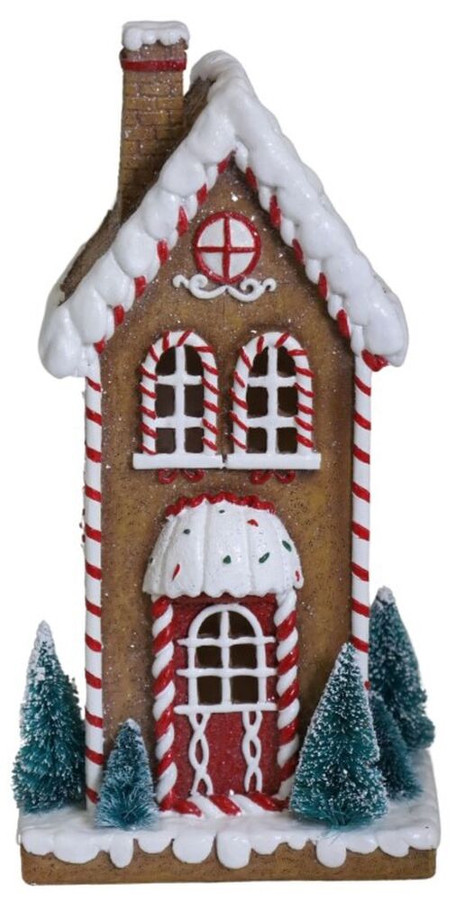 SELSEY Dekoracja świąteczna Domek piernikowy z oświetleniem LED