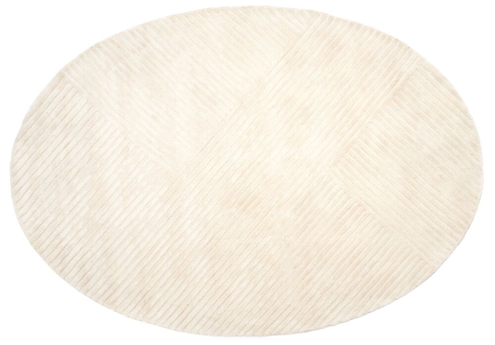 SELSEY Dywan Sierra 300x200 cm owalny kremowy