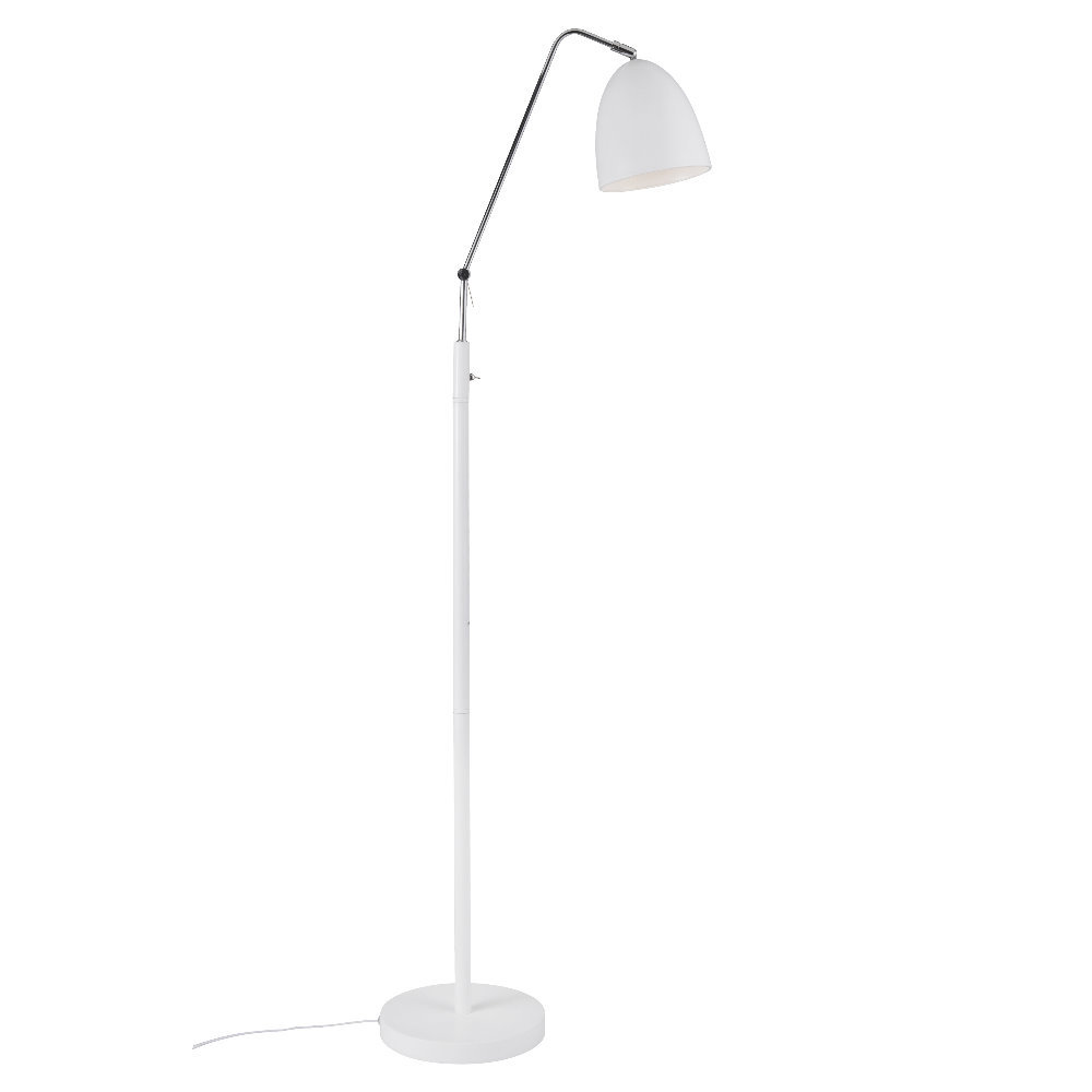 SELSEY Lampa podłogowa Alexander 140 cm biała