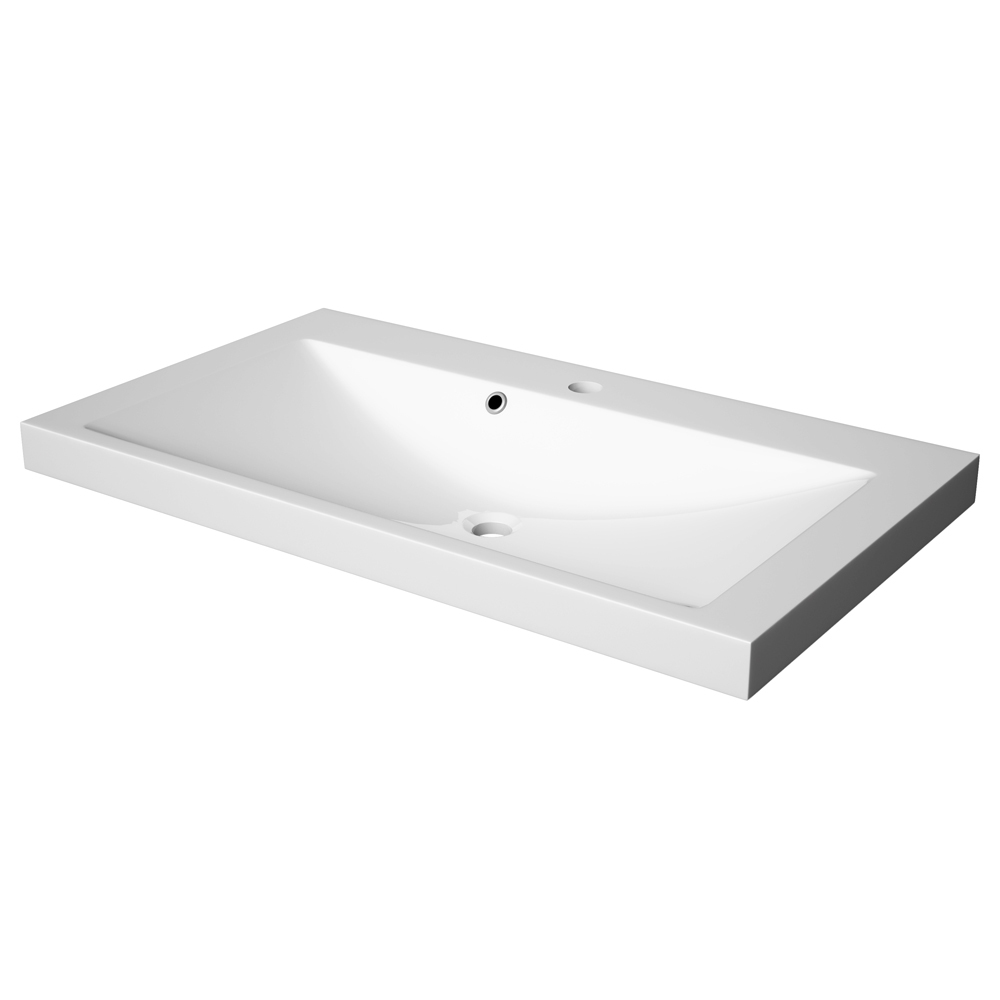 SELSEY Umywalka łazienkowa Fielial 80x46 cm