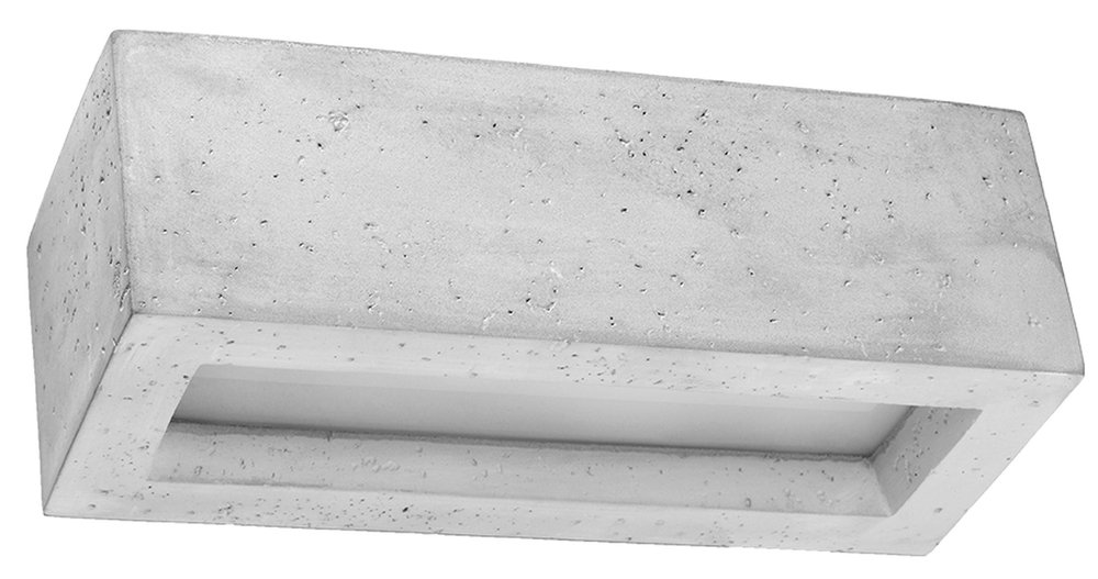 SELSEY Kinkiet ścienny Gevon 30 cm beton