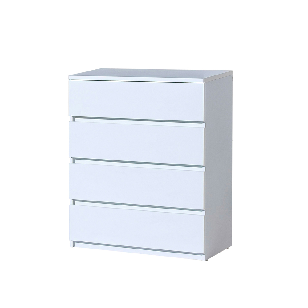 SELSEY Komoda z czterema szufladami Dobie biała