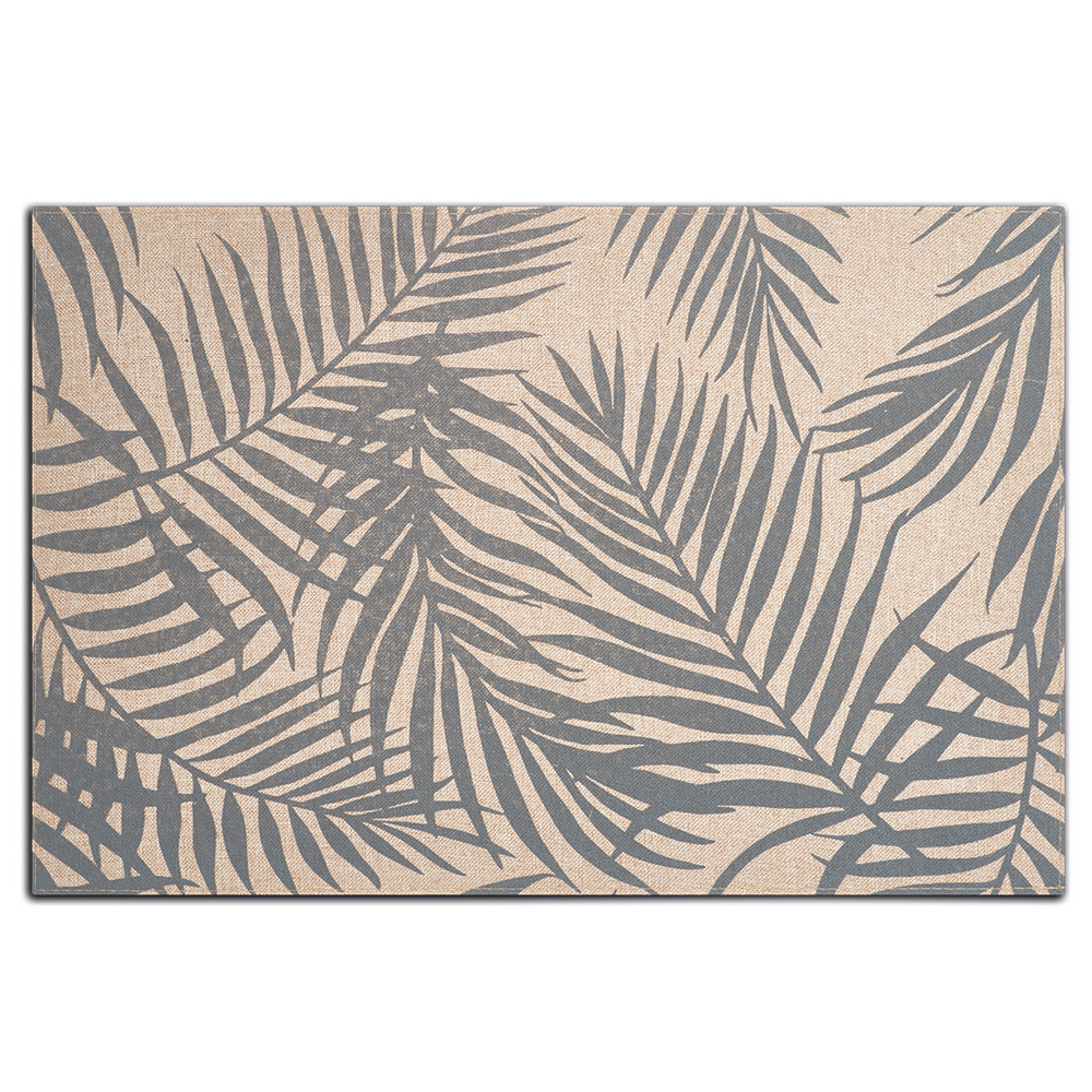 SELSEY Podkładka na stół Wondle z palmami szara