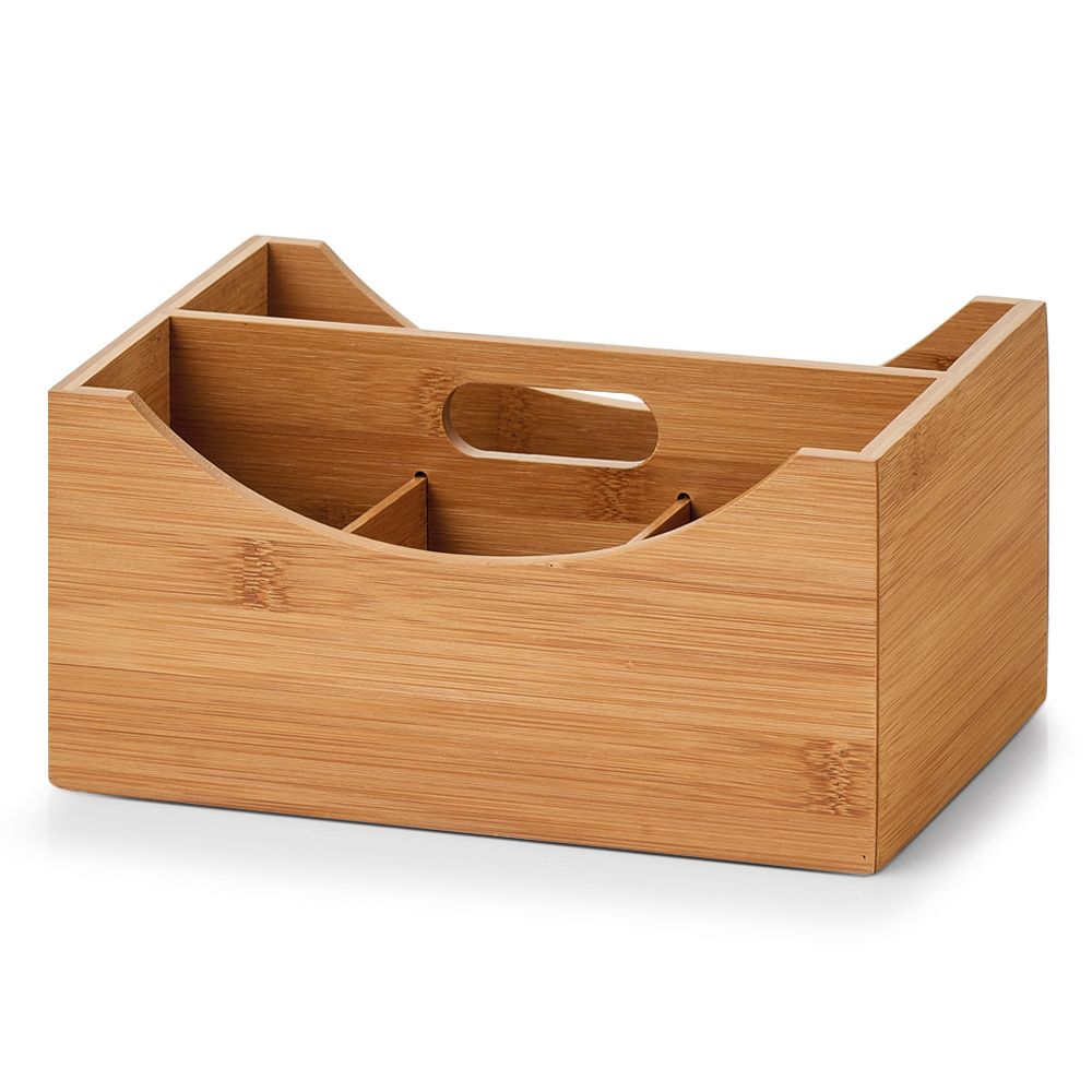 SELSEY Pudełko bambusowe Wondle organizer z uchwytem
