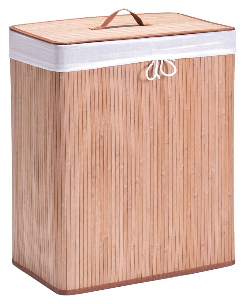 SELSEY Kosz na pranie Atimau bambus