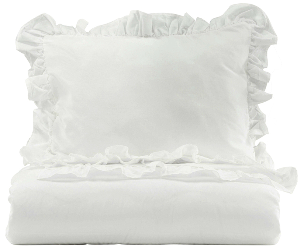 SELSEY Komplet pościeli Levi 200x150 cm biała