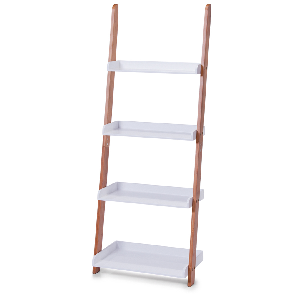 SELSEY Regał łazienkowy Skanie drabinka biały