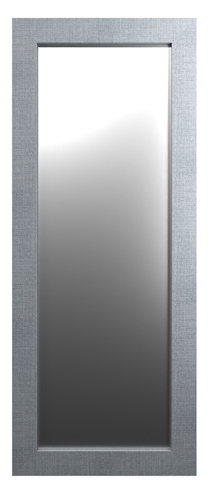 SELSEY Lustro ścienne Hausly 148x56 cm szare płótno