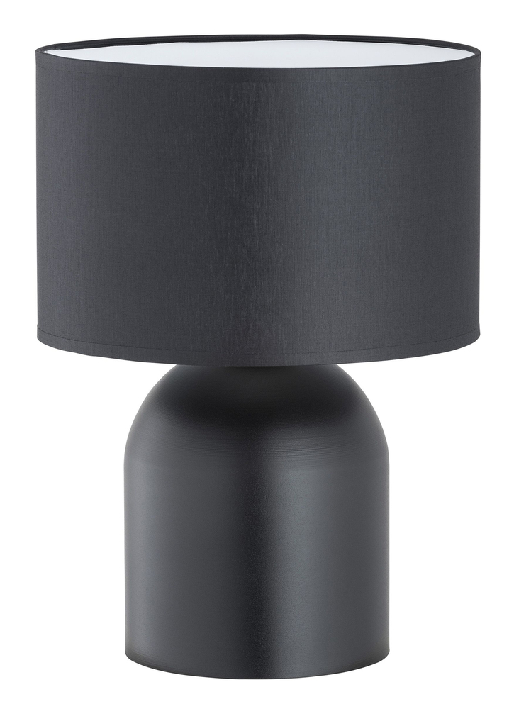 SELSEY Lampka nocna Zingic 35 cm biało-czarna