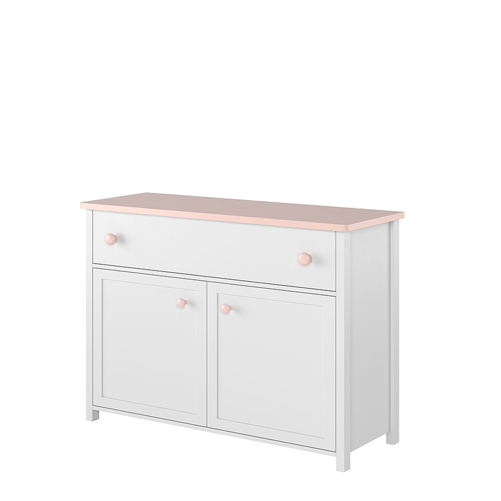 SELSEY Komoda dziecięca Luna 90 cm z szufladą