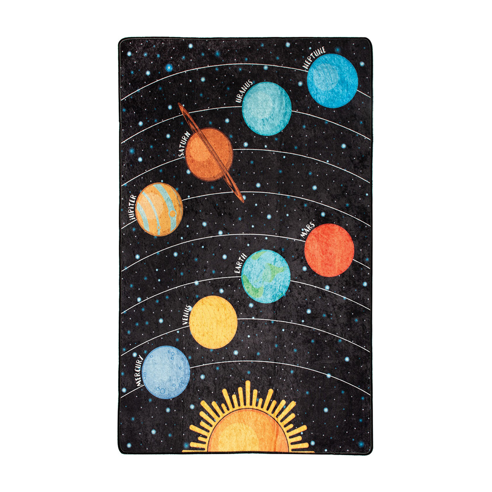 SELSEY Dywan do pokoju dziecięcego Dinkley Galaxy 100x160 cm