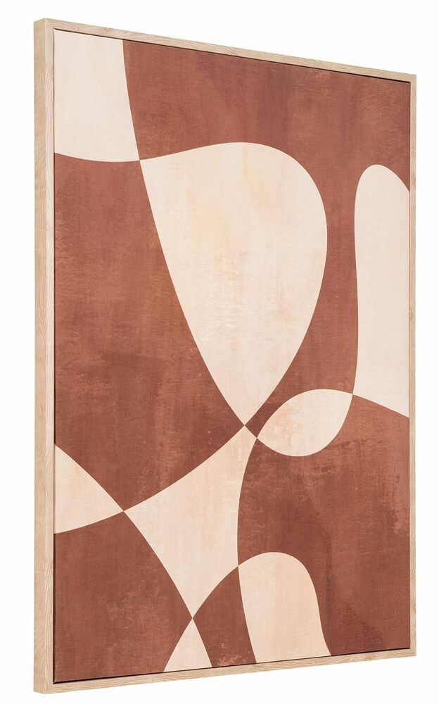 SELSEY Obraz na płótnie Cottess drewniana rama 70x50 cm I