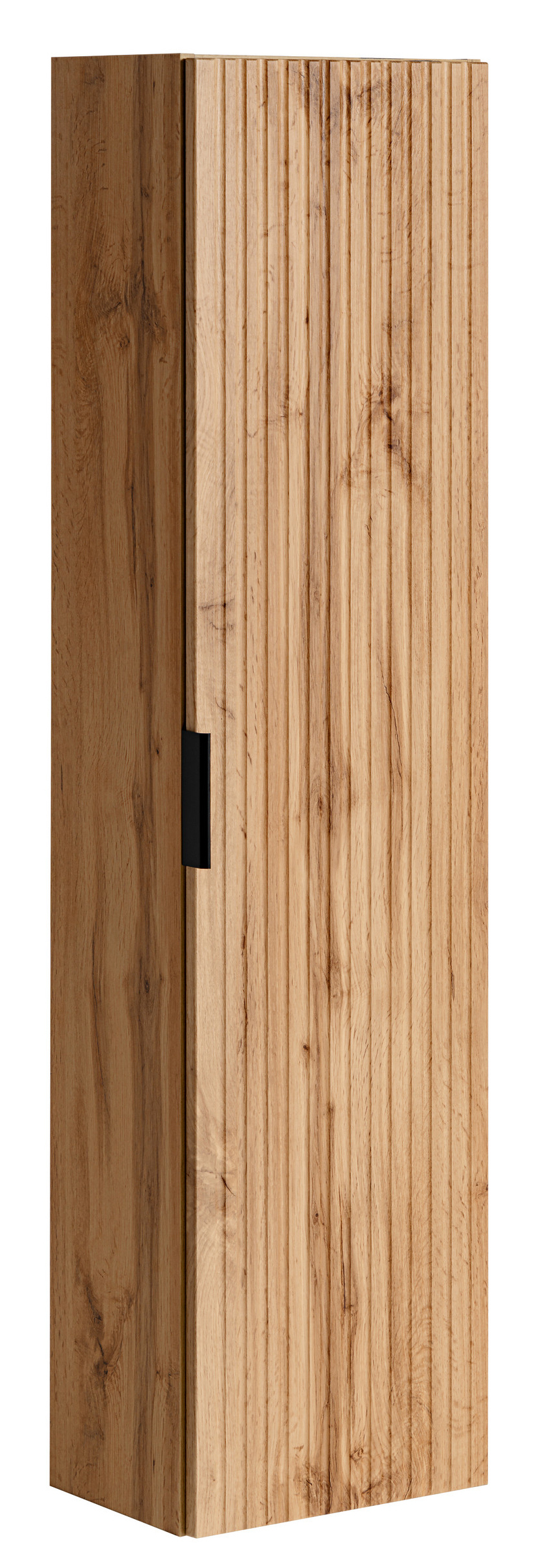 SELSEY Słupek łazienkowy Temirni 35 cm wiszący dąb wotan lamele