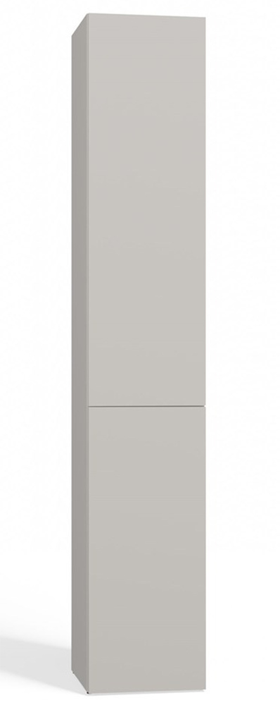 SELSEY Słupek łazienkowy Nel z koszem na pranie 31 cm kaszmir