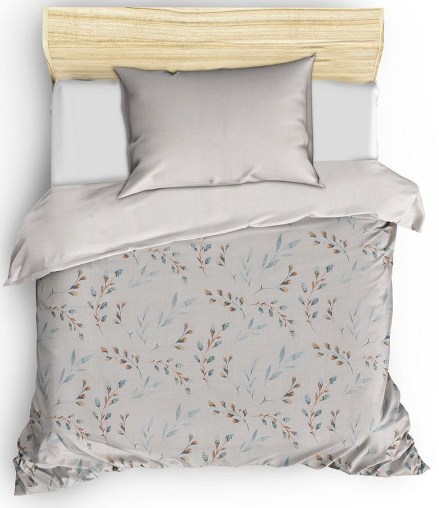 SELSEY Komplet pościeli Lendell 220x160 cm miętowa