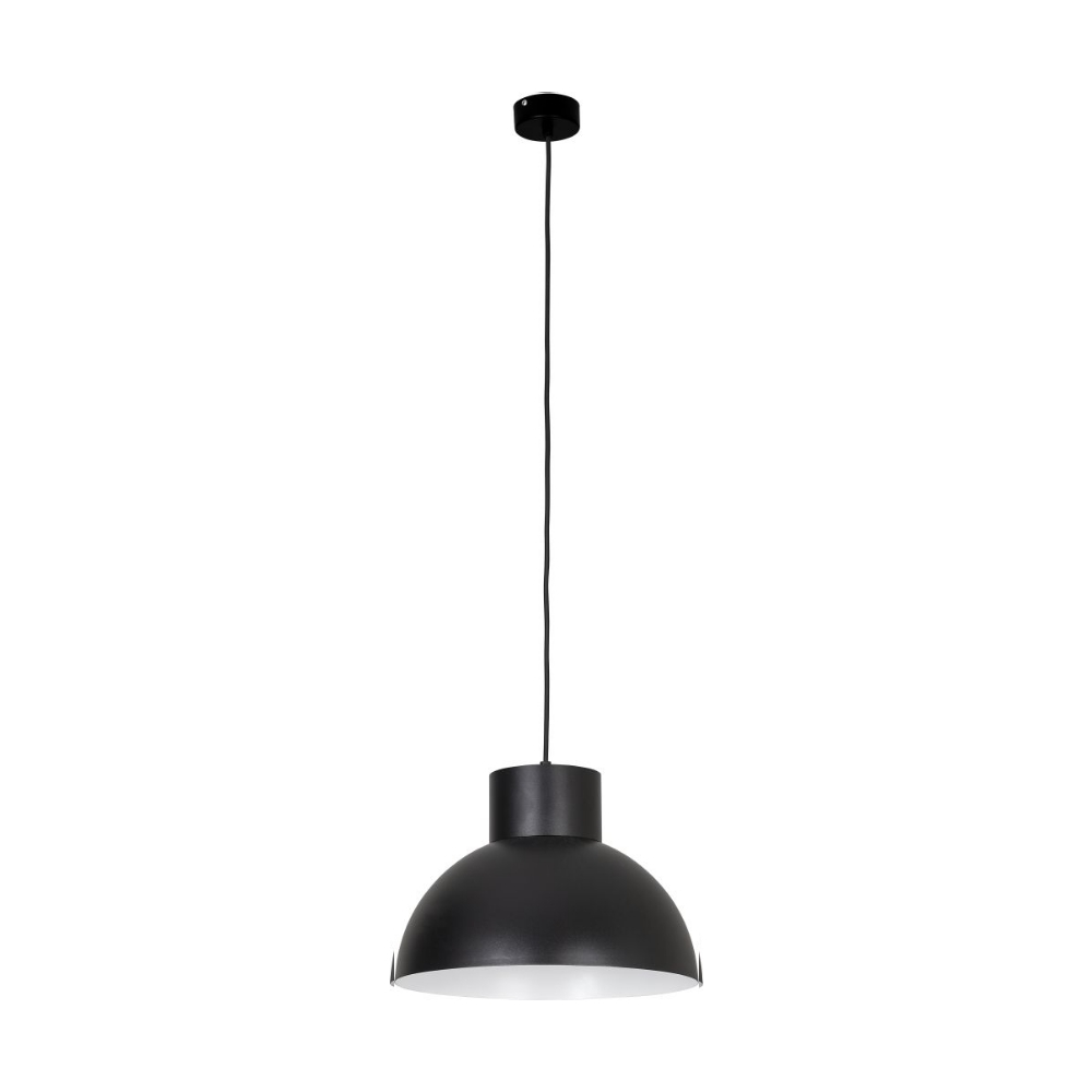 SELSEY Lampa wisząca Works czarna 6613