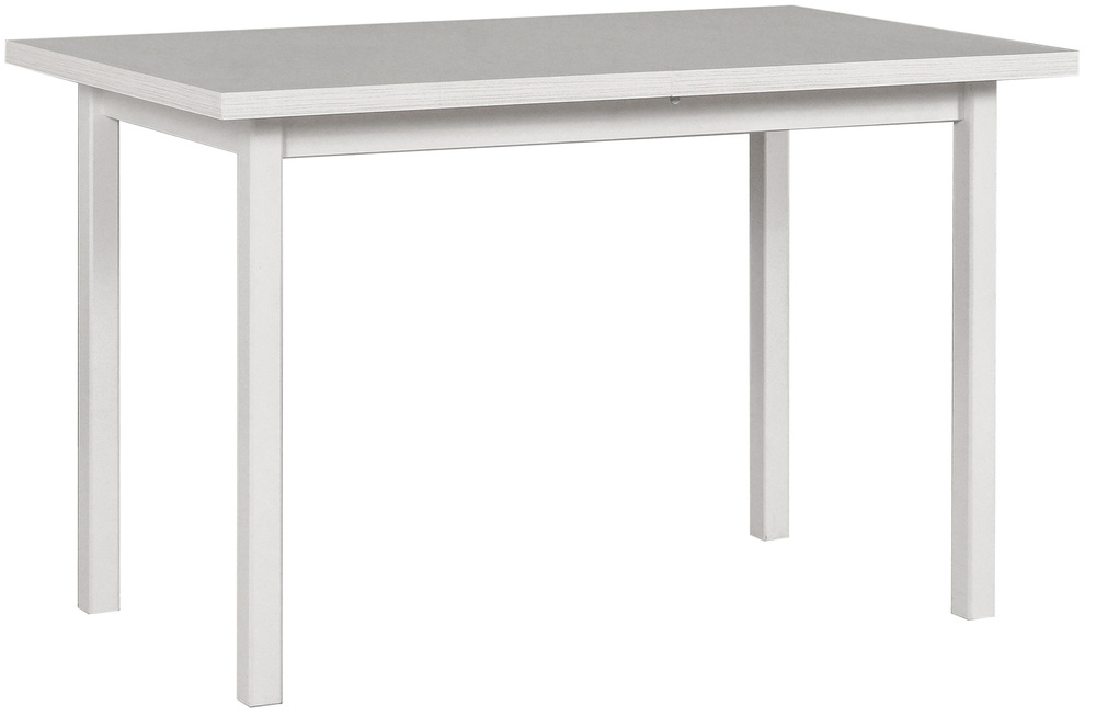 SELSEY Stół drewniany do jadalni rozkładany Vismito 120-160x70 cm biały