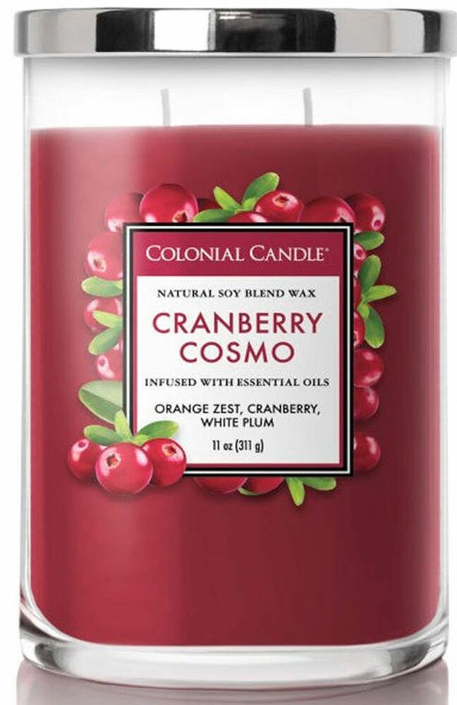 SELSEY Świeca sojowa zapachowa Colonial Candle Cranberry Cosmo 311 g