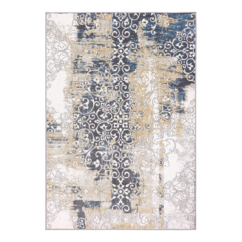 SELSEY Dywan nowoczesny Badgetted beżowo-grafitoy