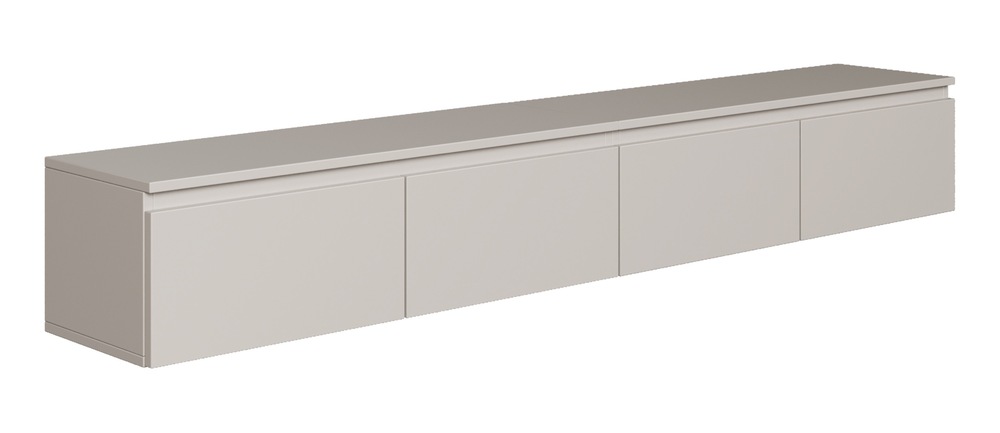 SELSEY Szafka RTV Bemmi wisząca 200 cm kaszmir