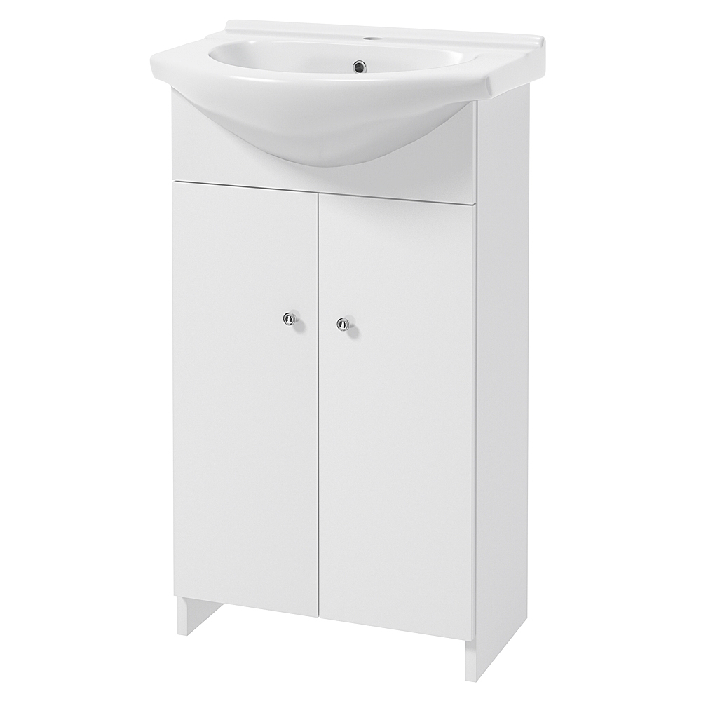 SELSEY Szafka z umywalką Meandy stojąca podwójna lakierowana