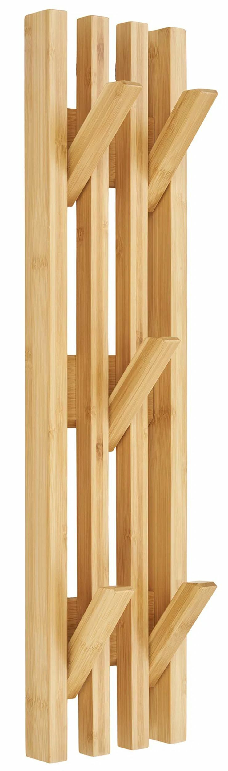 SELSEY Wieszak naścienny Ember 60 cm bambusowy