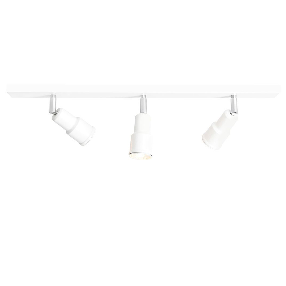 SELSEY Lampa sufitowa Foology x3 biała
