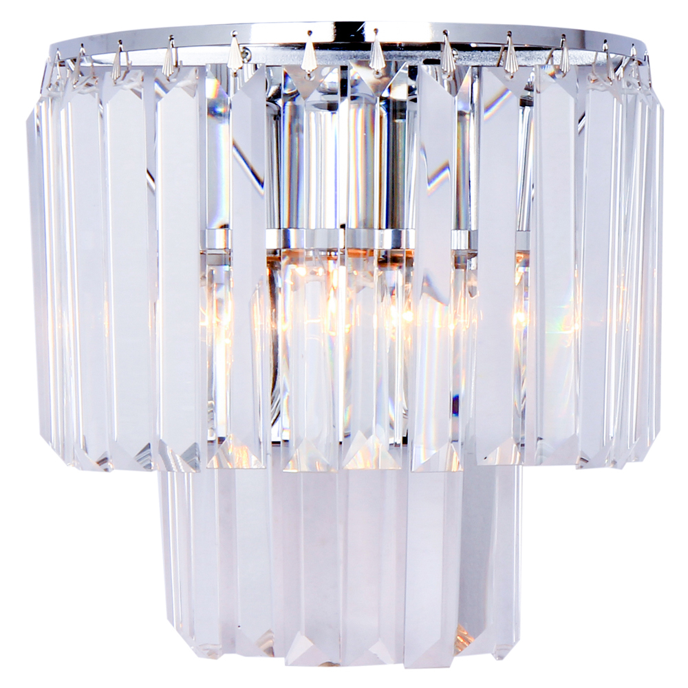 SELSEY Kinkiet ścienny Formello srebrny