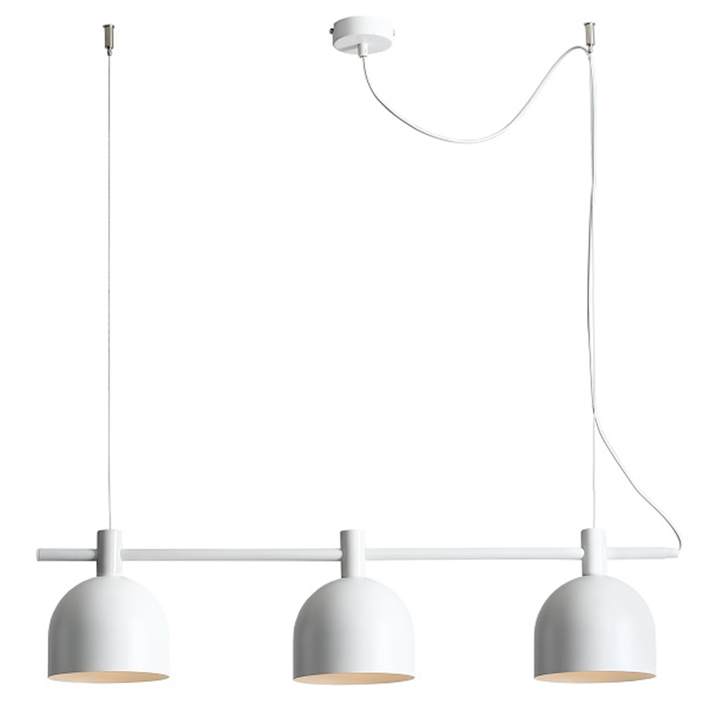 SELSEY Żyrandol Fiene x3 biały