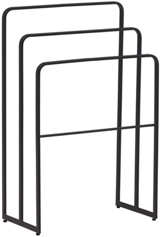 SELSEY Wieszak na ręczniki Drammen czarny