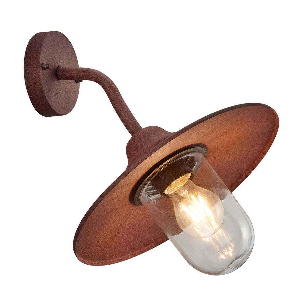 SELSEY Kinkiet zewnętrzny Brenta miedziany