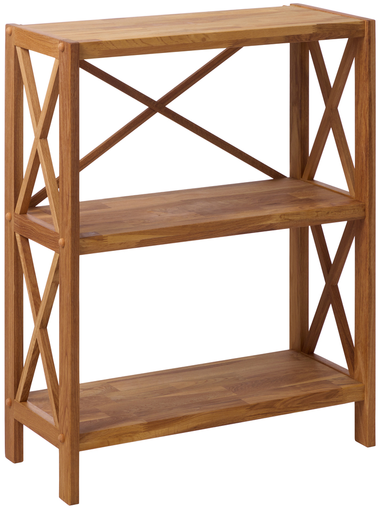 SELSEY Regał Mighly 87 cm dąb naturalny