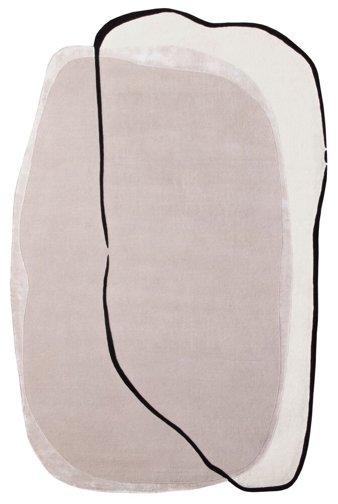 SELSEY Dywan Spot 300x200 cm z wełną beżowy