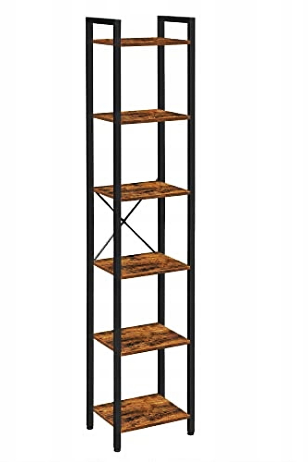 SELSEY Regał na książki Nerammen brąz rustykalny