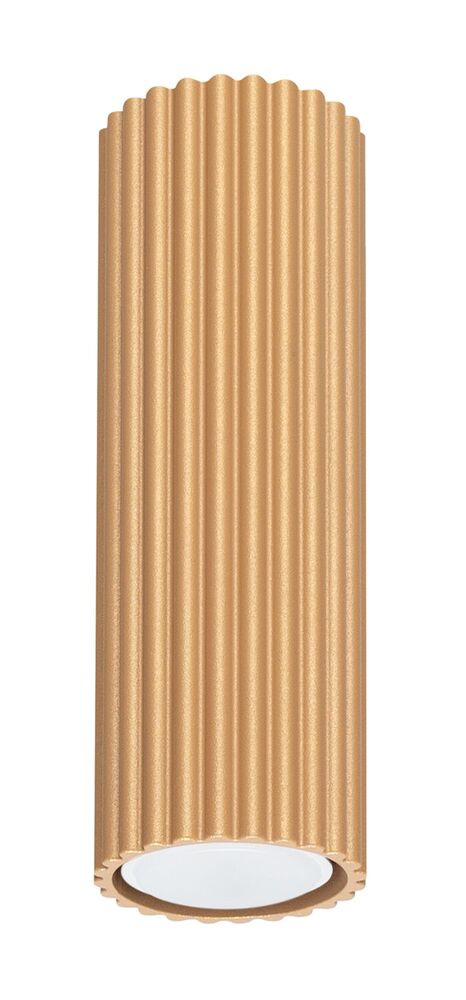 SELSEY Plafon Karbon 20 cm złoty