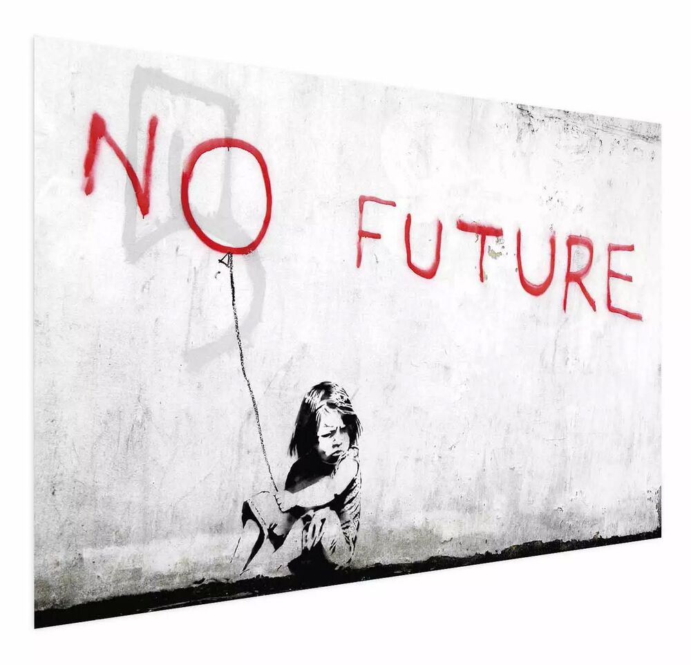 SELSEY Plakat Bez przyszłości 90x60 cm