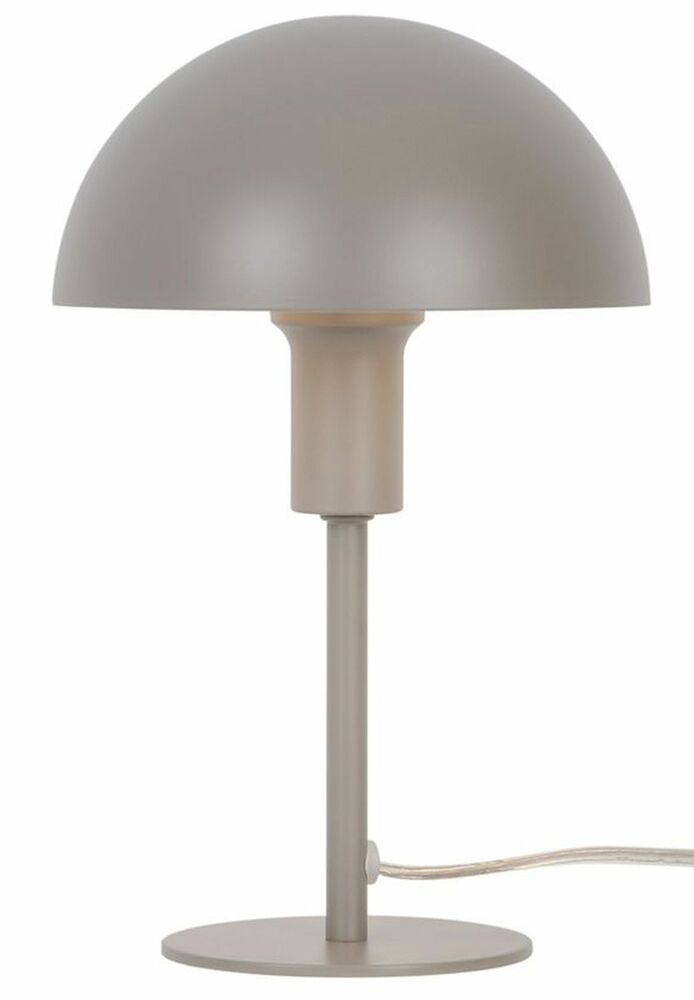 SELSEY Lampa stołowa Ellen brązowa metalowa