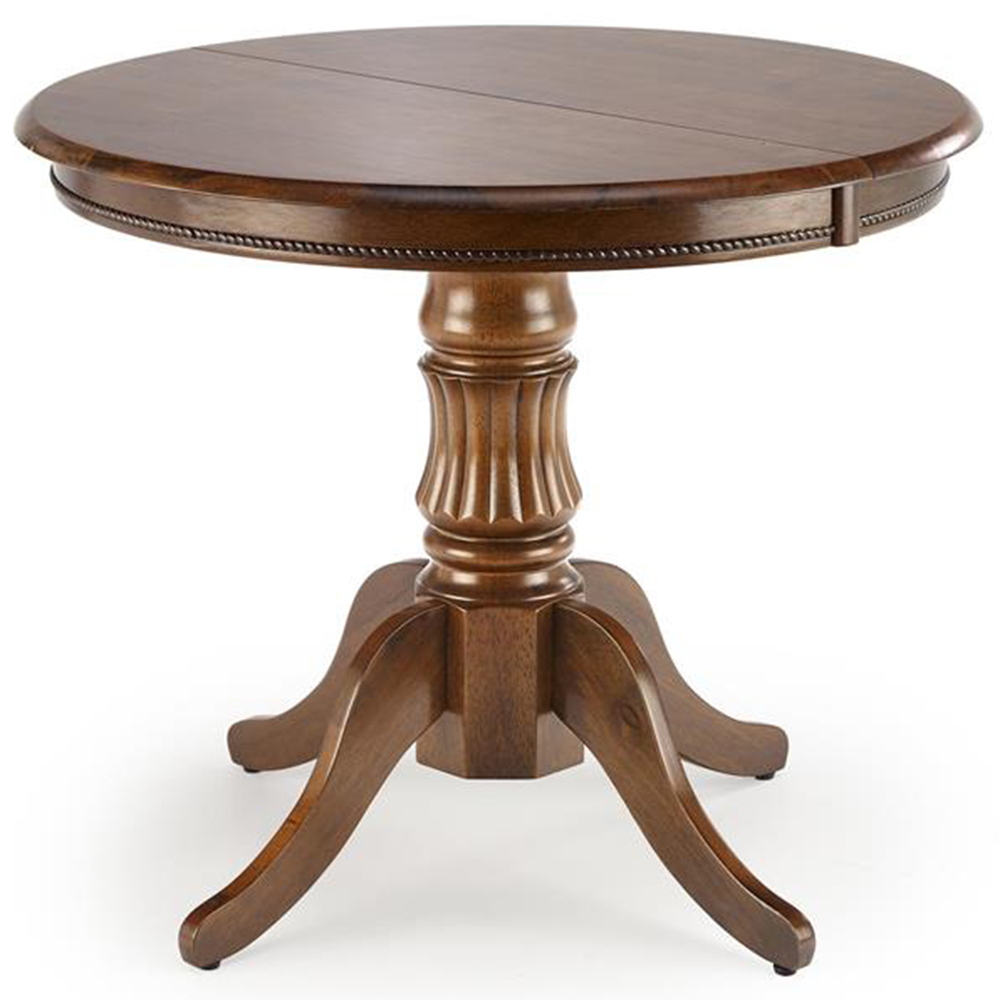 SELSEY Stół rozkładany Valle 90-124x90 cm orzech