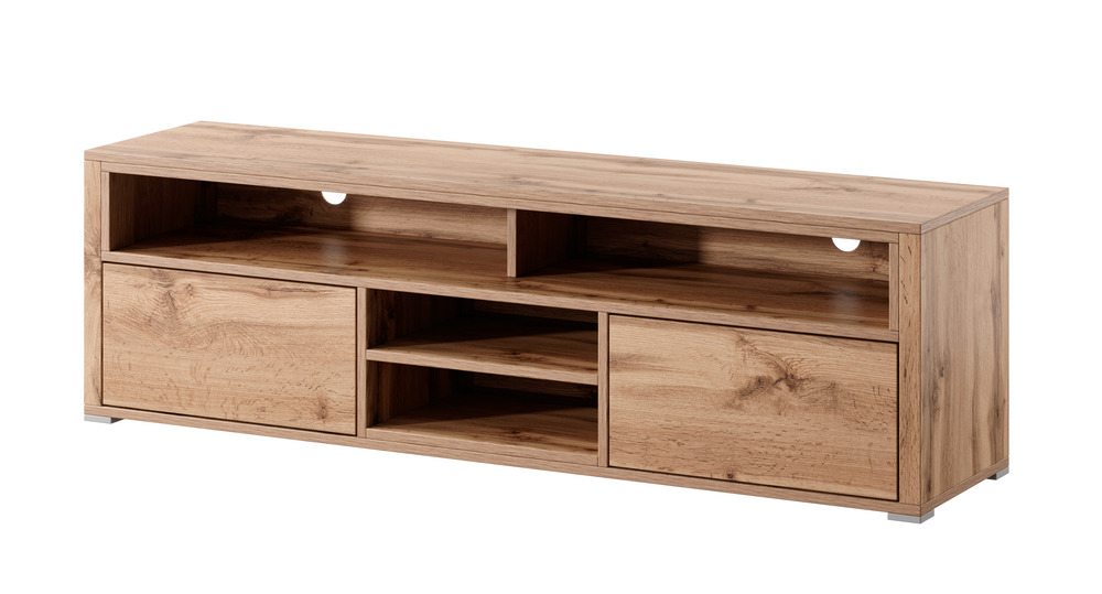 SELSEY Szafka RTV Laksa Dąb wotan z oświetleniem