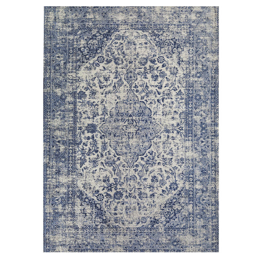 SELSEY Dywan łatwoczyszczący Nevial niebieski