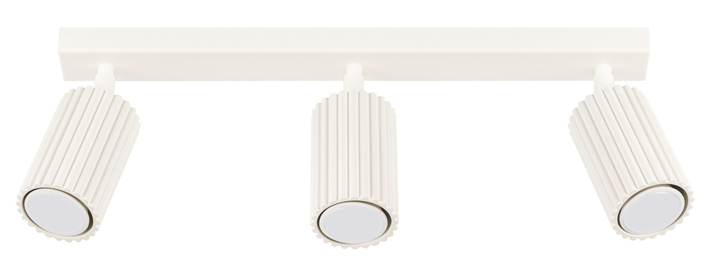 SELSEY Plafon Karbon x3 beżowy