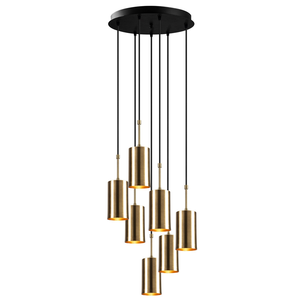 SELSEY Lampa wisząca Daffnia kaskada x7