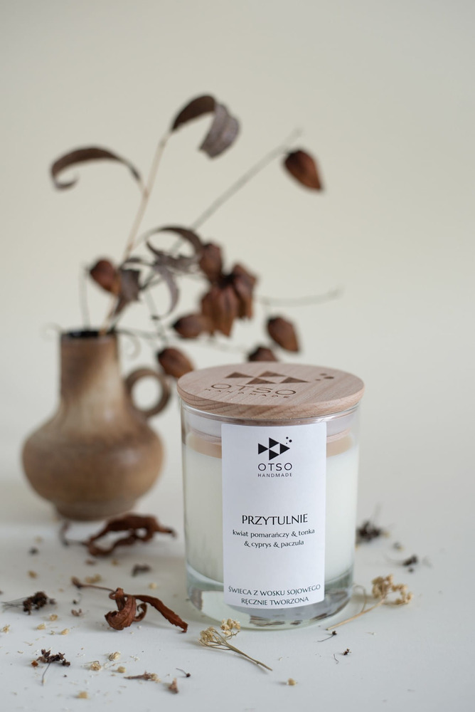 SELSEY Świeca sojowa zapachowa Przytulnie 250 ml