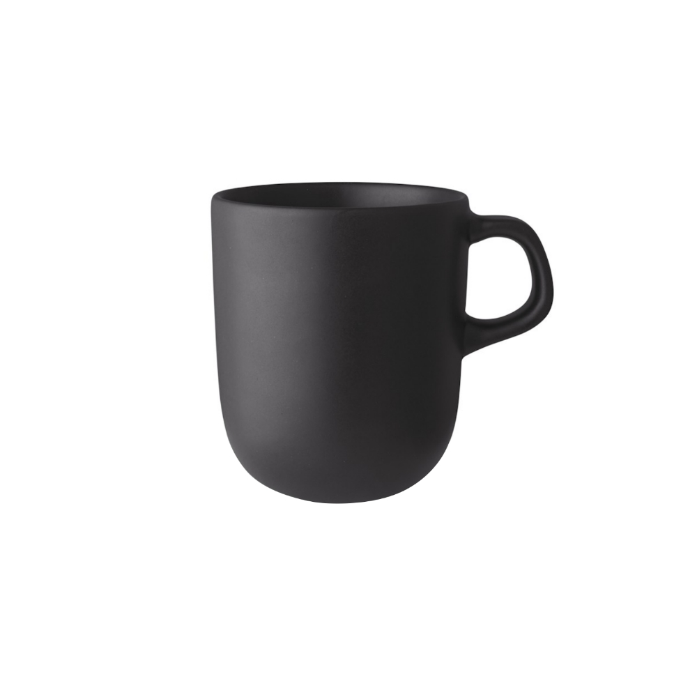 SELSEY Kubek Nordic Kitchen z kamionki czarny